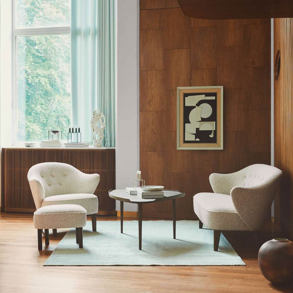 Ingeborg Footstool - 472 Vidar 3, Smoked Oak