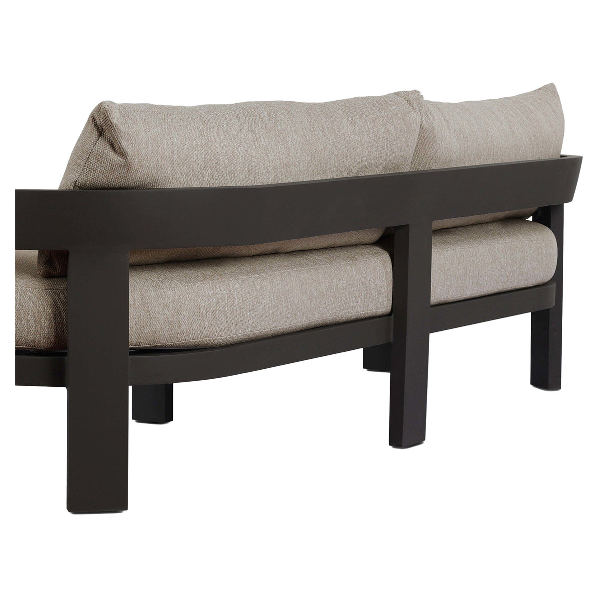 Jackson Outdoor Metal Sofa - Concha Fog