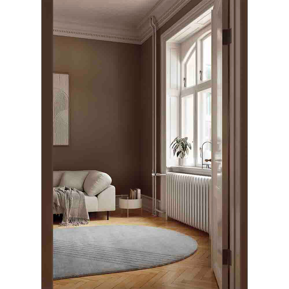Kyoto Oval Rug - Gray