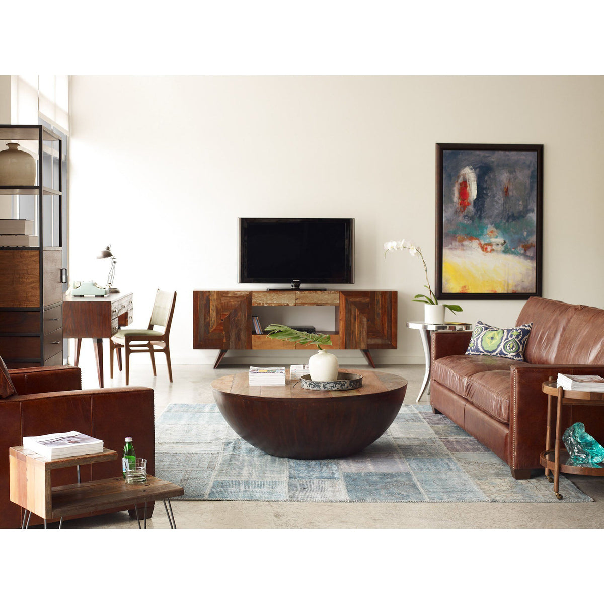 Larkin Sofa - Cigar