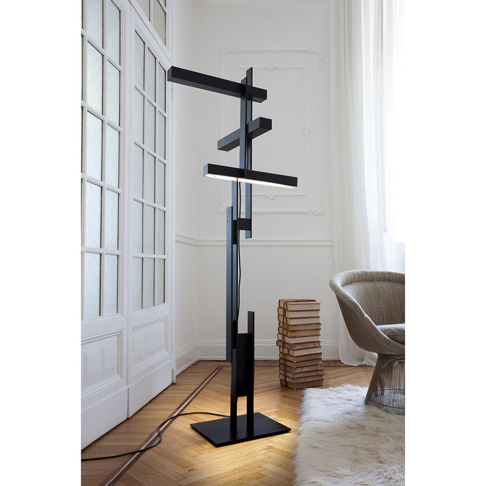 Las Floor Lamp - Black