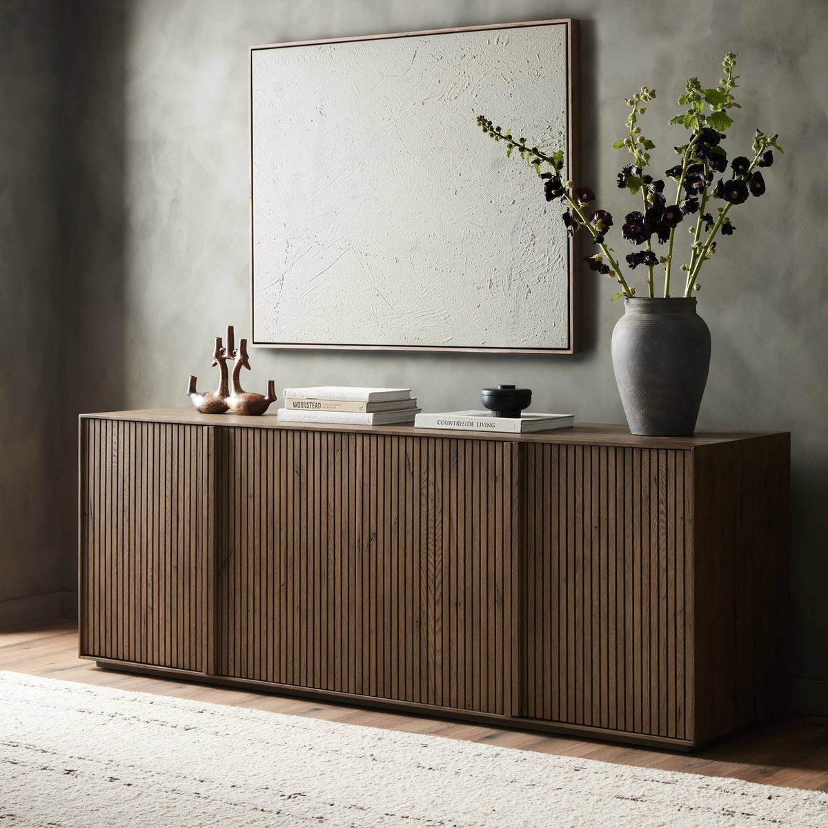 Leo Sideboard - Rustic Gray