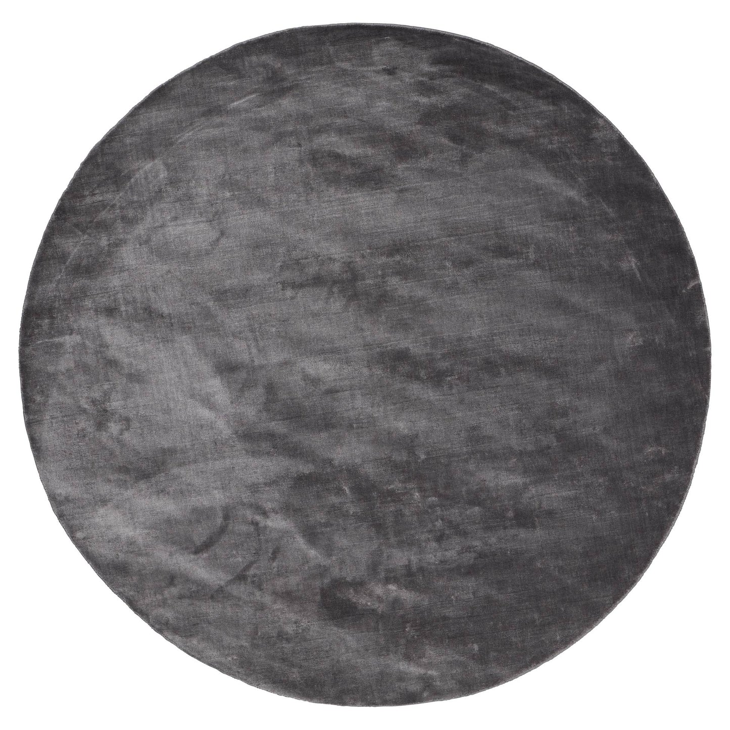 Lucens Round Rug - Steel