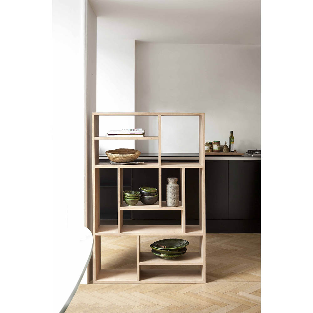 M Rack Bookcase Small - Oak