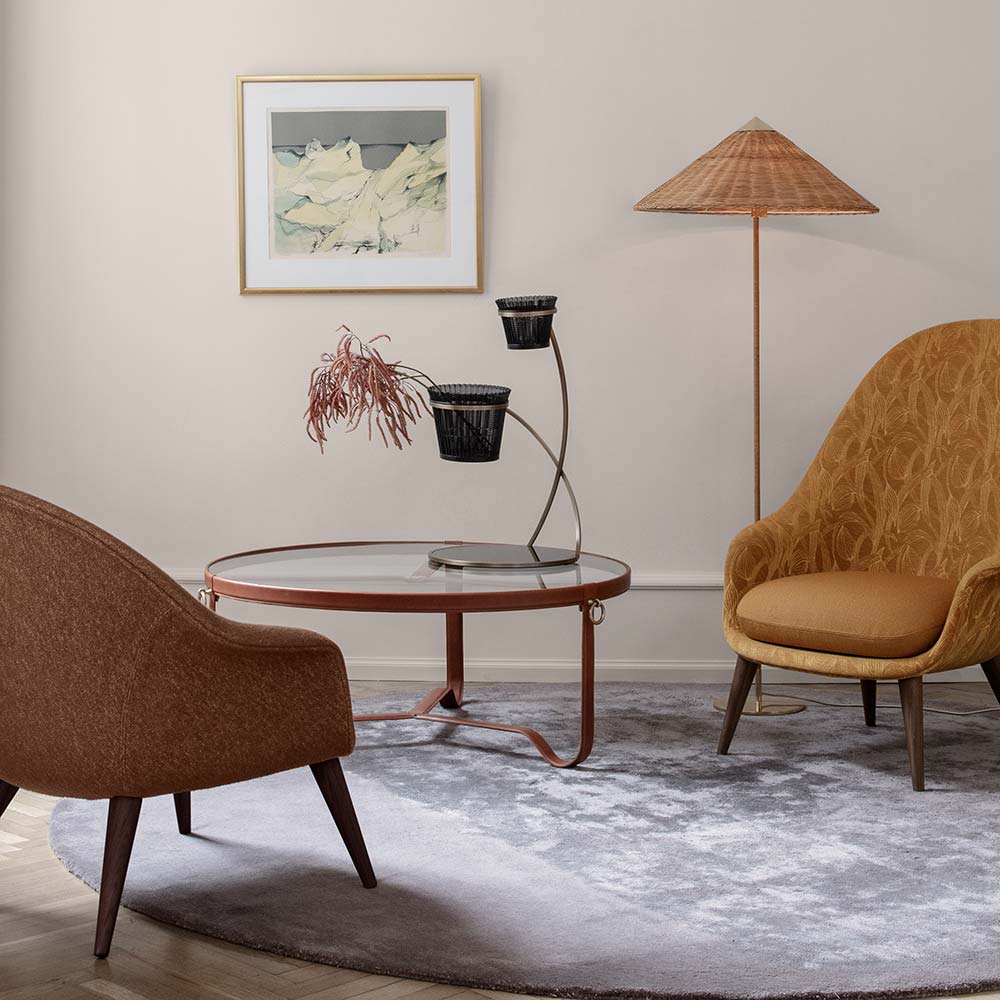 Mategot Small Flower Pot - Soft Black