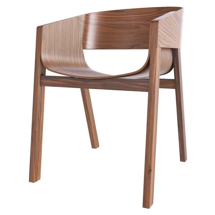 Merano Arm Chair - American Walnut