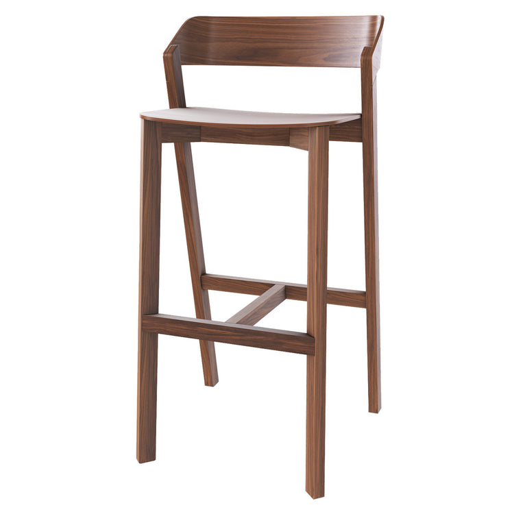 Merano Barstool - American Walnut