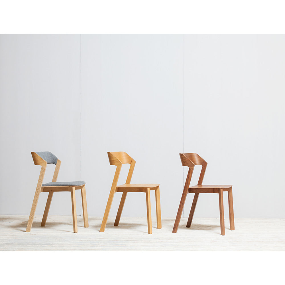 Merano Chair - Upholstered, American Walnut