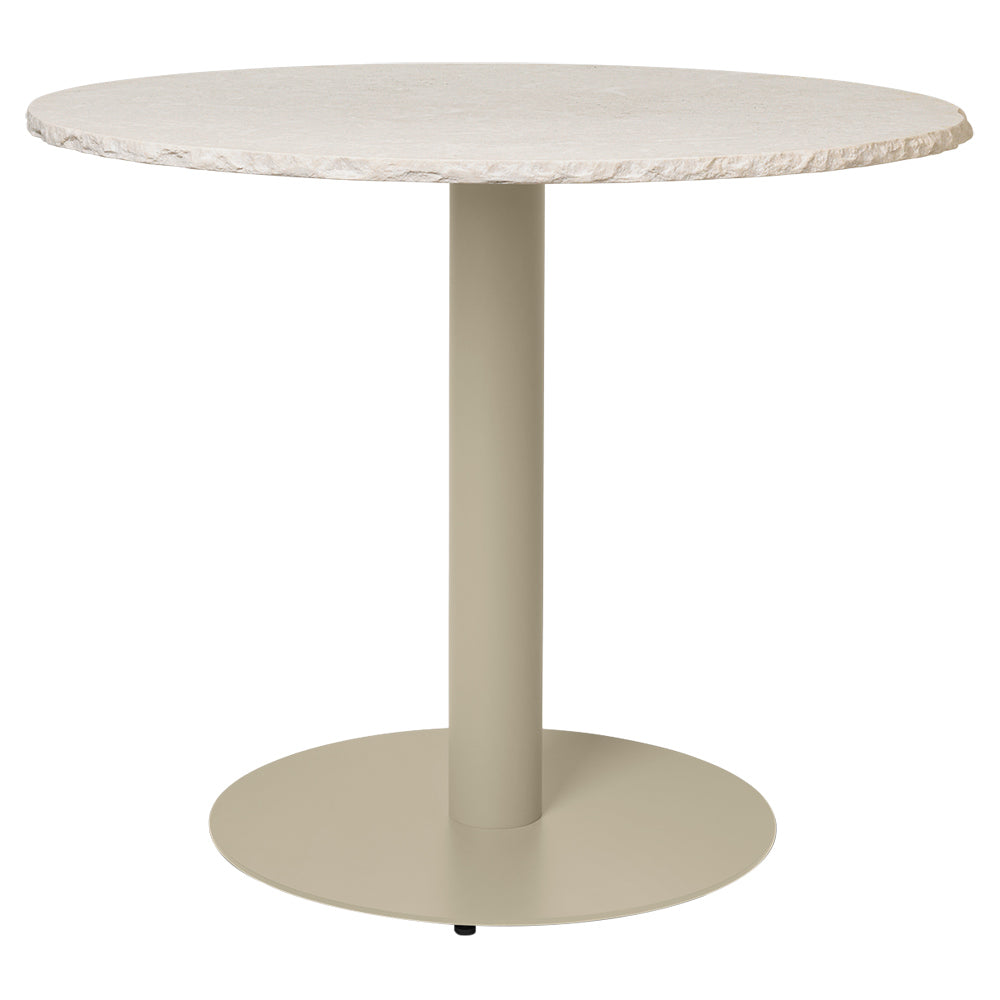 Mineral Dining Table - Bianco Curia, Cashmere