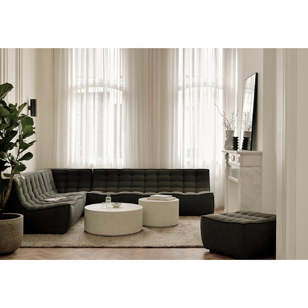 N701 2 Seater Modular Sofa - Moss