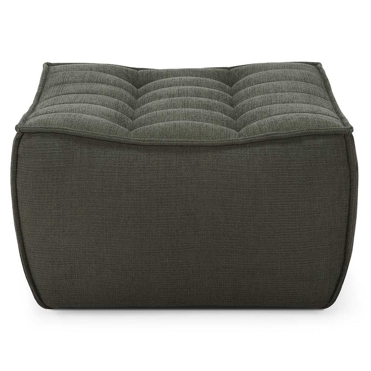 N701 Footstool Modular Sofa - Moss