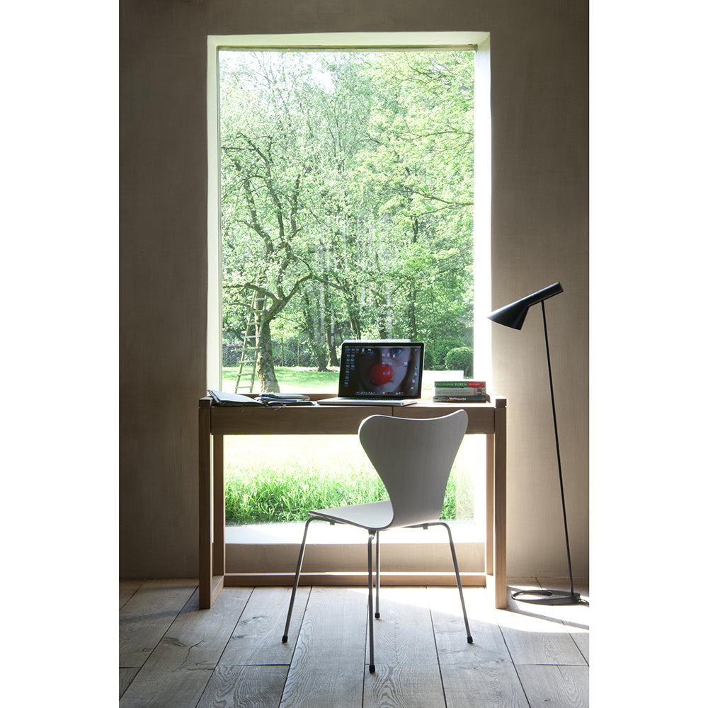 Oak Frame PC console - 2 drawer