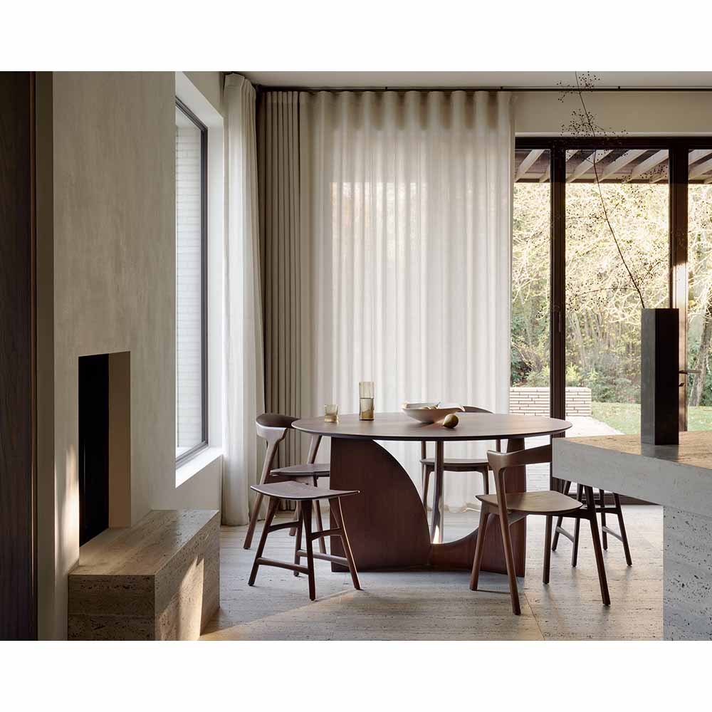 Osso Stool - Brown Teak