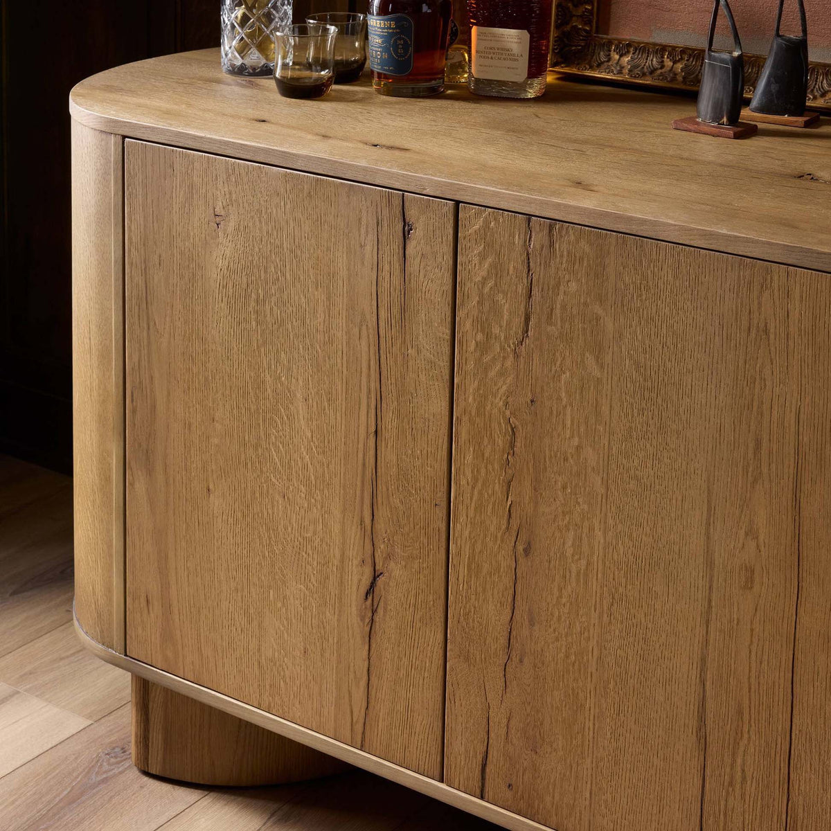 Paden Sideboard - Worn Oak