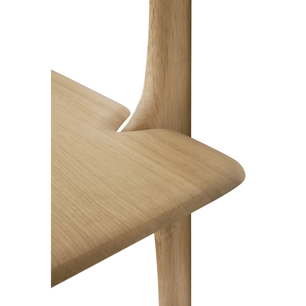 Pi Wall Shelf 66.5"W- Oak, 1 Shelf