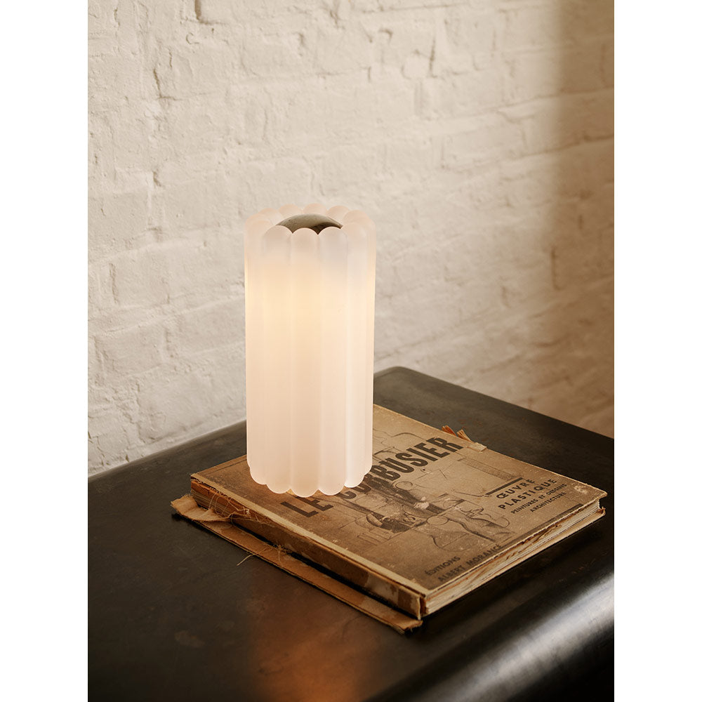 Press Table Light - Frosted
