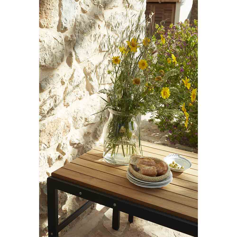 Reform Outdoor Dining Table - Anthracite Black
