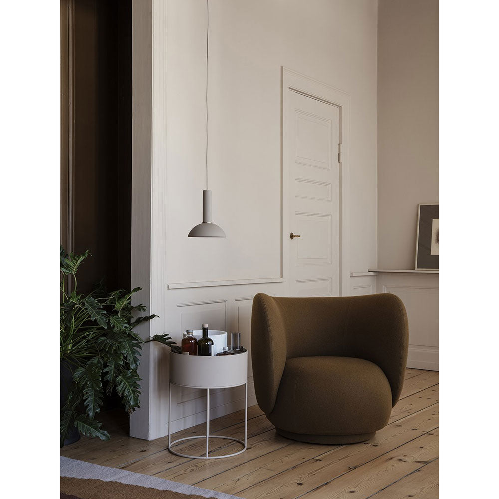 Rico Lounge Chair - Boucle Off White