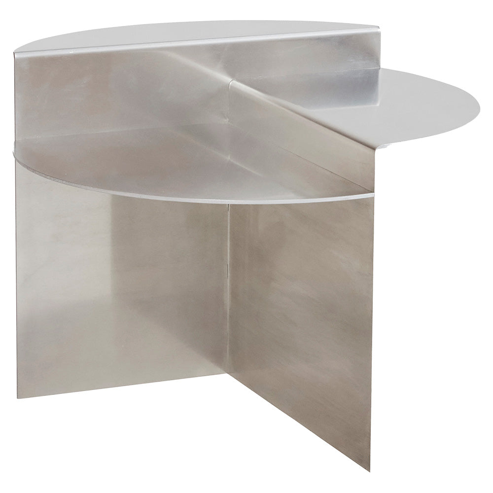 Rivet ステンレススチール サイドテーブル Rivet Side Table - Aluminum – Rouse Home