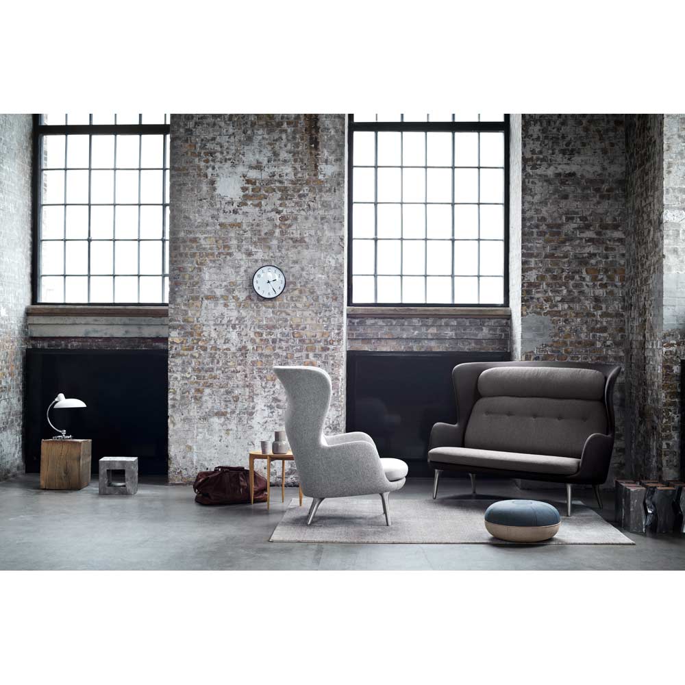 Ro Sofa - Brushed Aluminum Legs