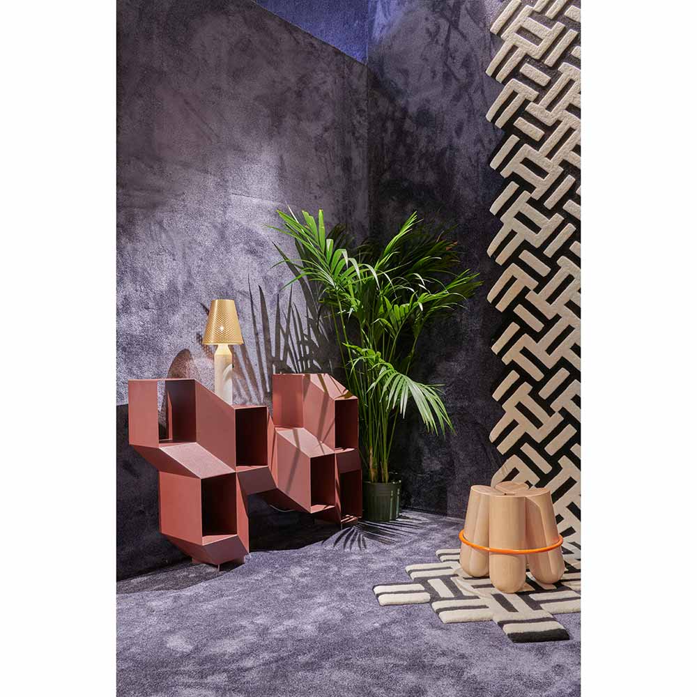 Rock Credenza - Red