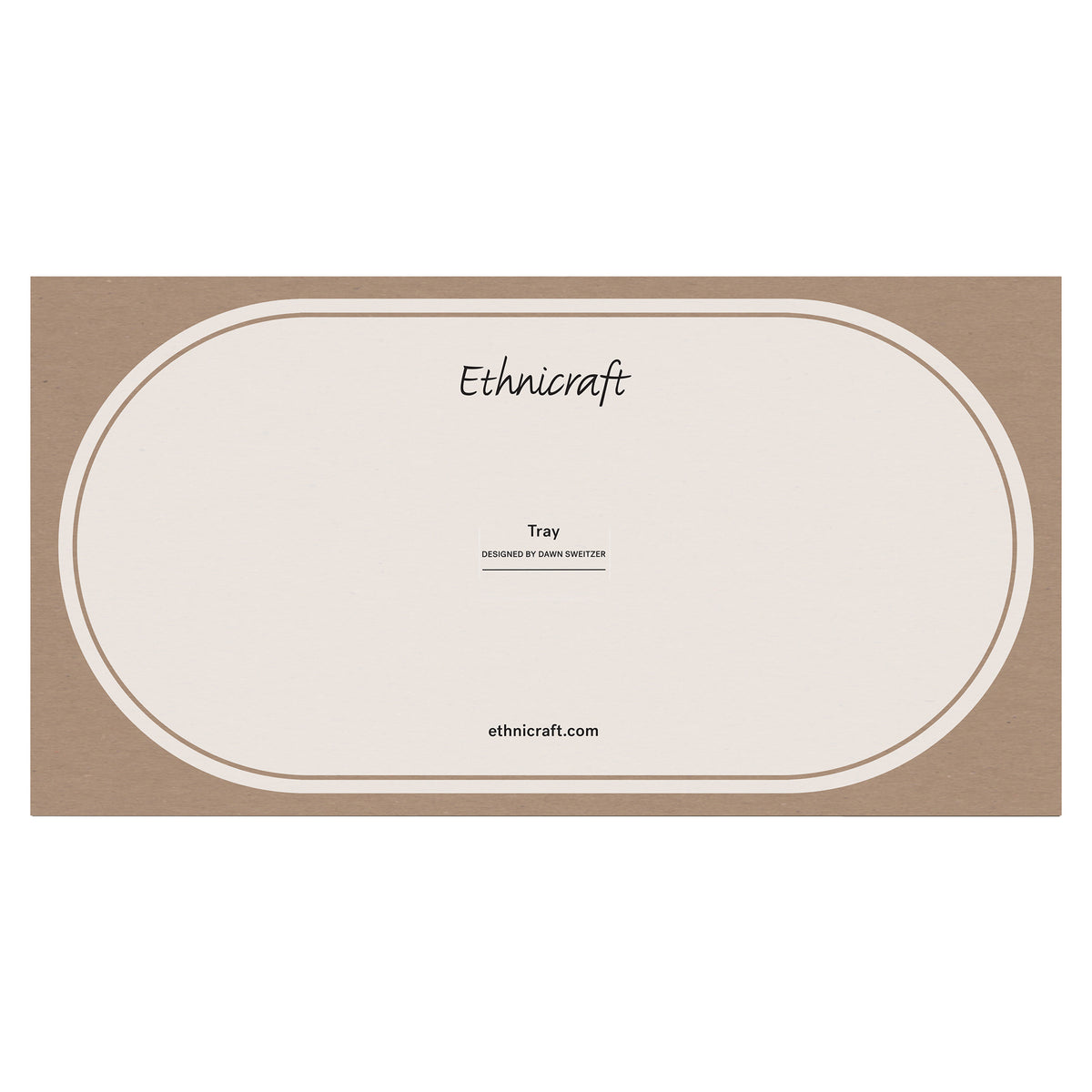 Second Nature Tray - Oblong, Medium
