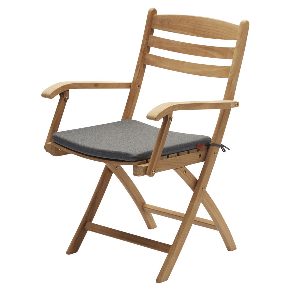 Selandia Outdoor Armchair Seat Cushion - Charcoal