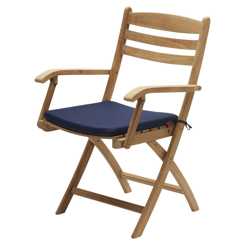 Selandia Outdoor Armchair Seat Cushion - Marine