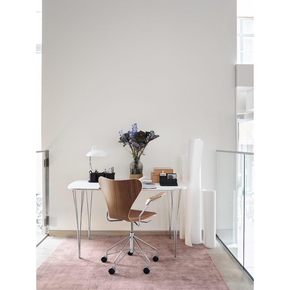 Series 7 Front Upholstered Swivel Armchair