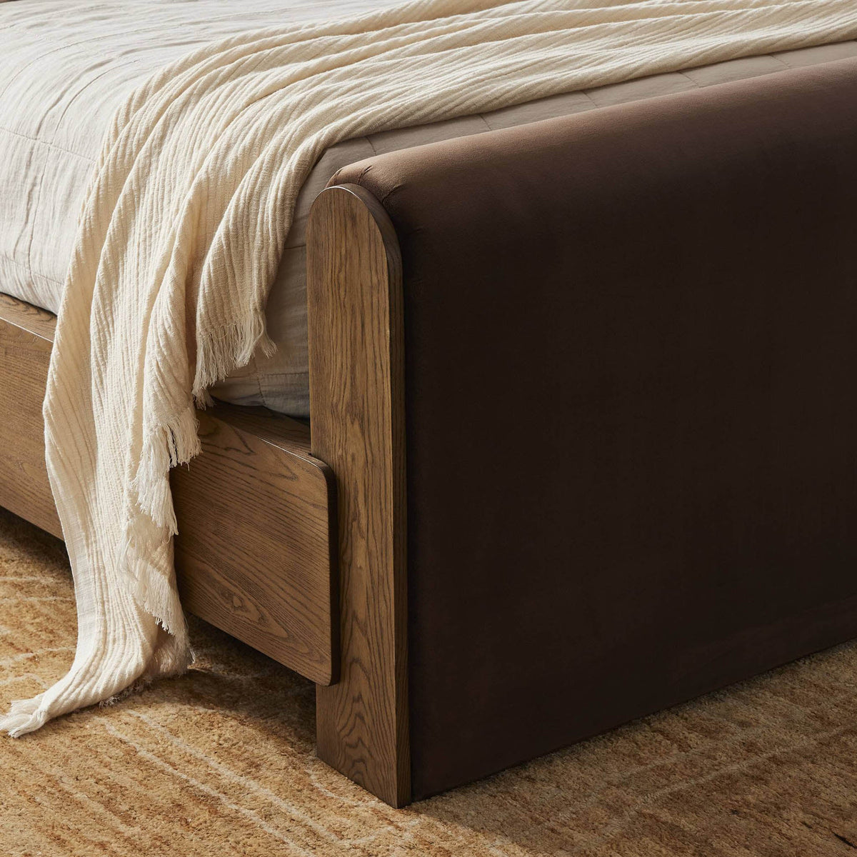 Sloane Bed - Surrey Cocoa