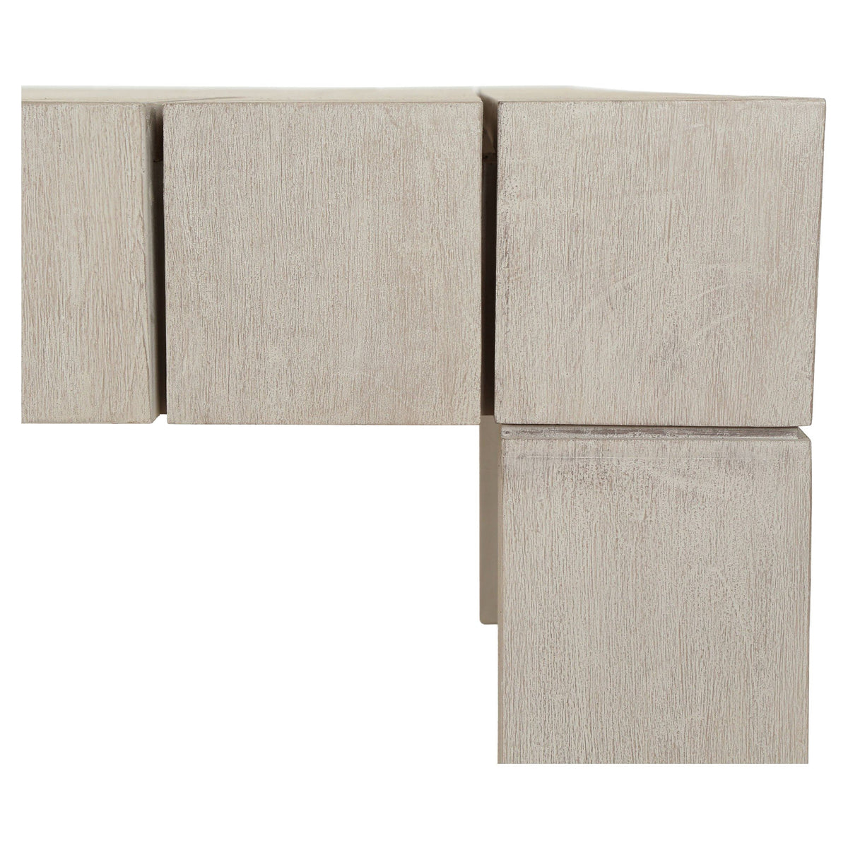 Sonora Outdoor Dining Table - Weathered Gray