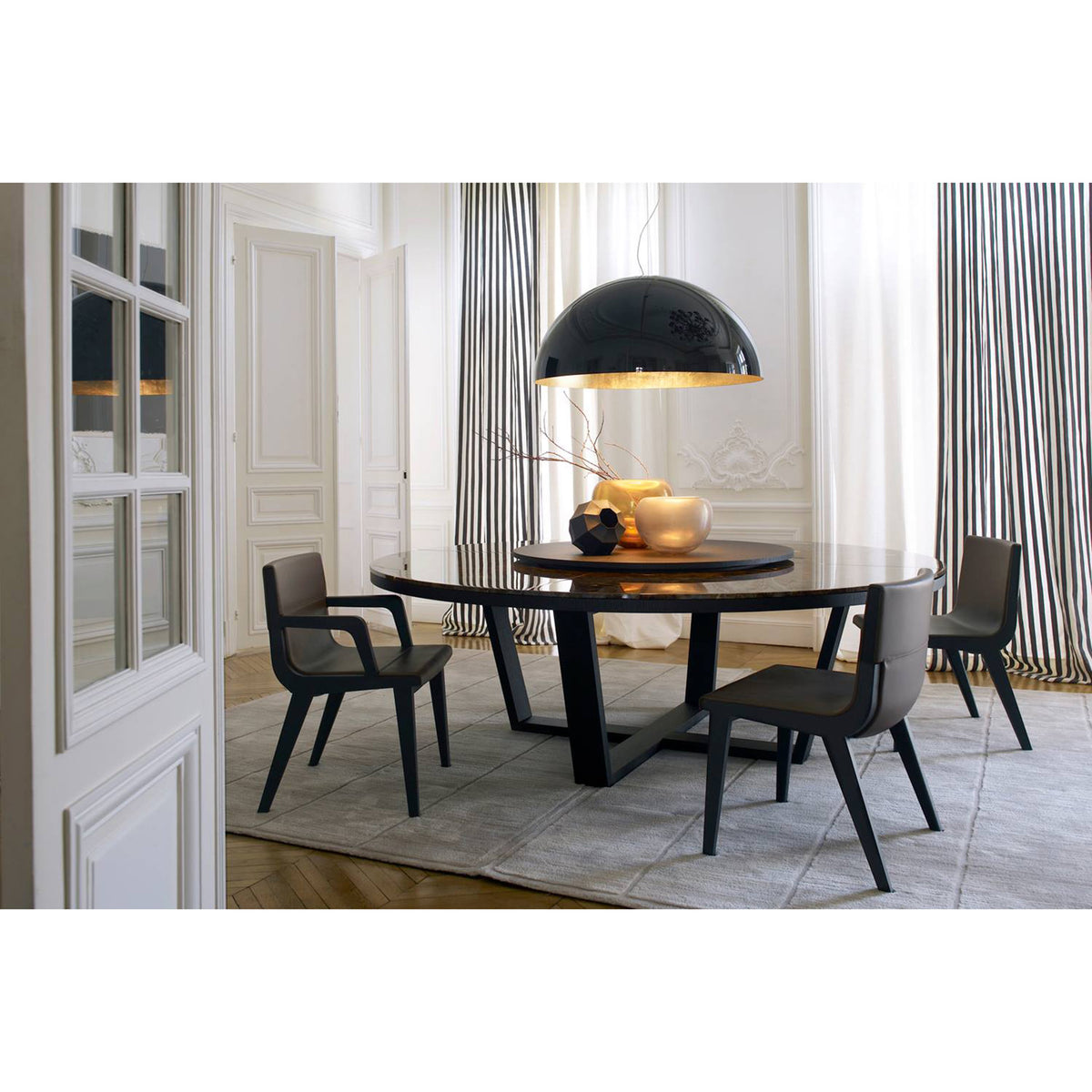 Sonora Pendant - Black, Gold