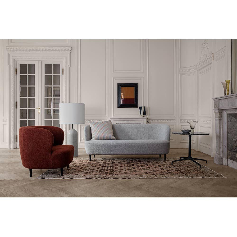 Stay Sofa - 74.8"W x 37.4"D, Wooden Legs