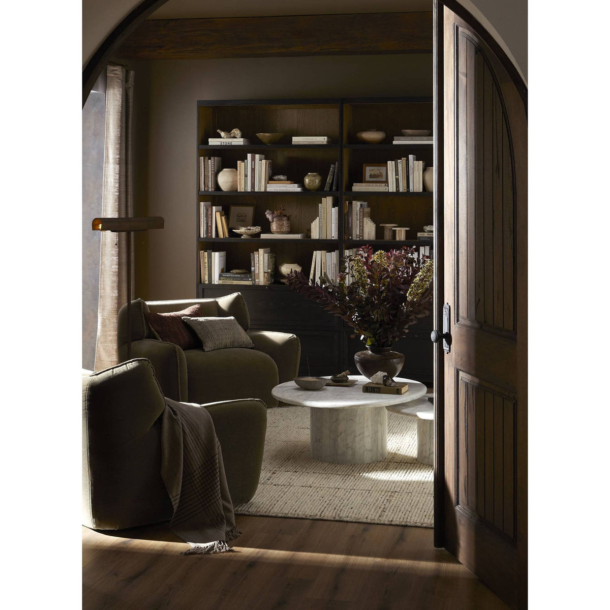Stuart Nesting Coffee Table Set - White Calacatta Marble