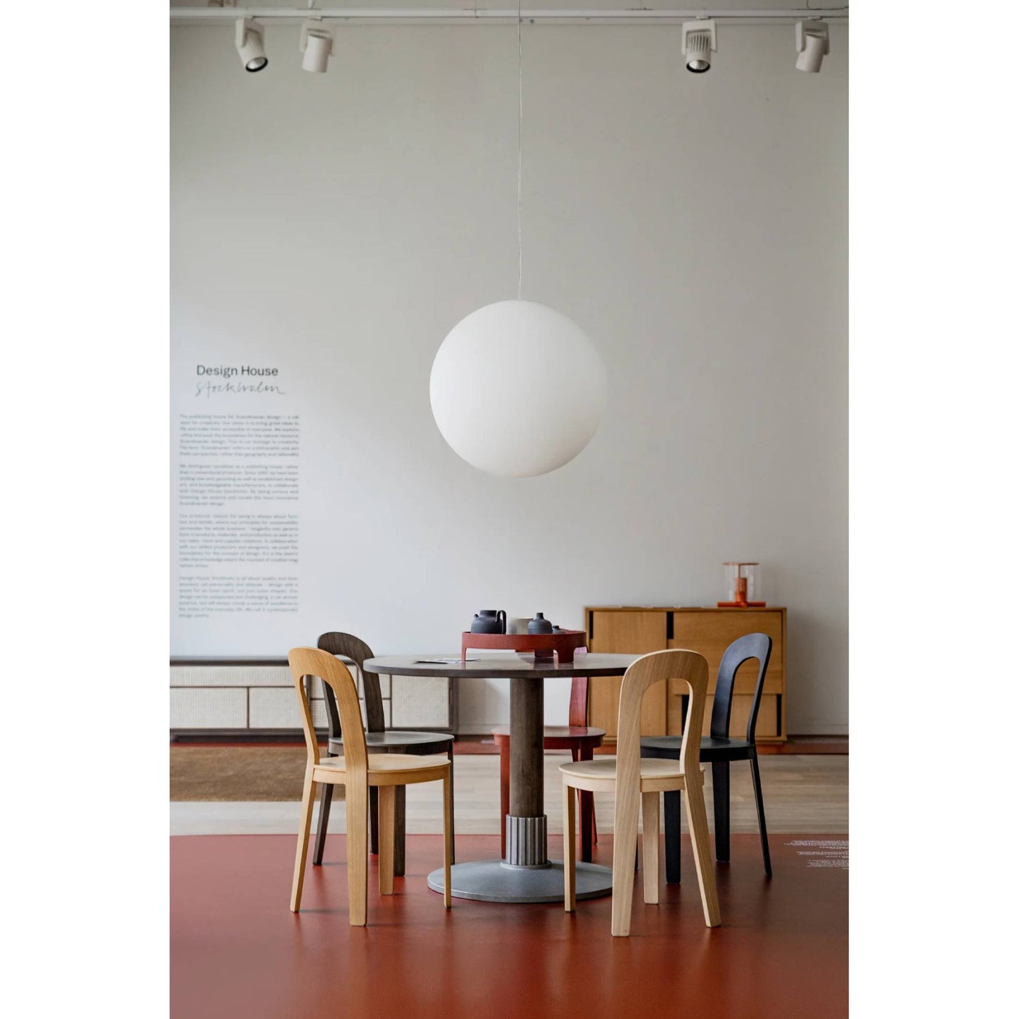 Tock Table Round - Dark Oak
