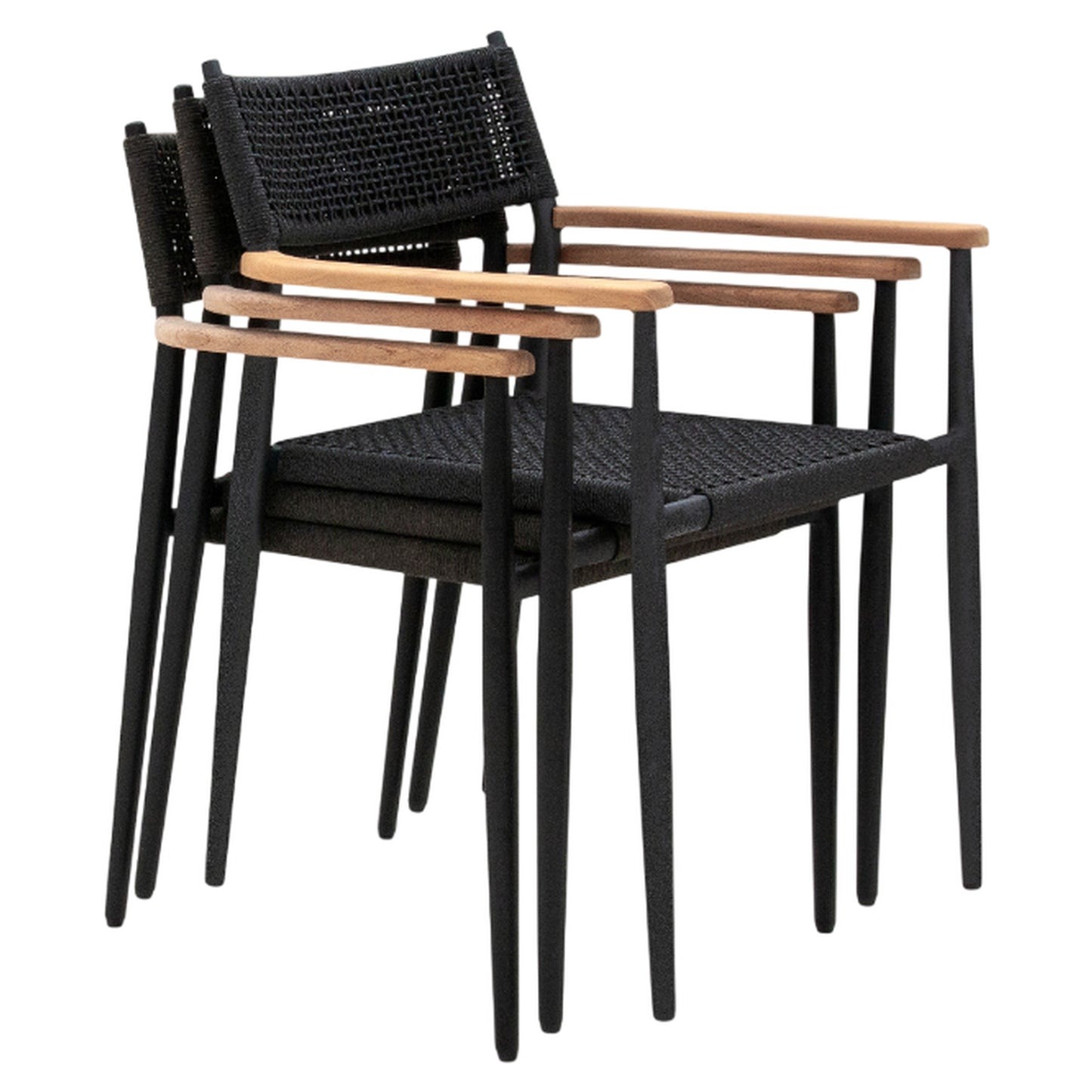 Togo Arm Chair - Black Rope