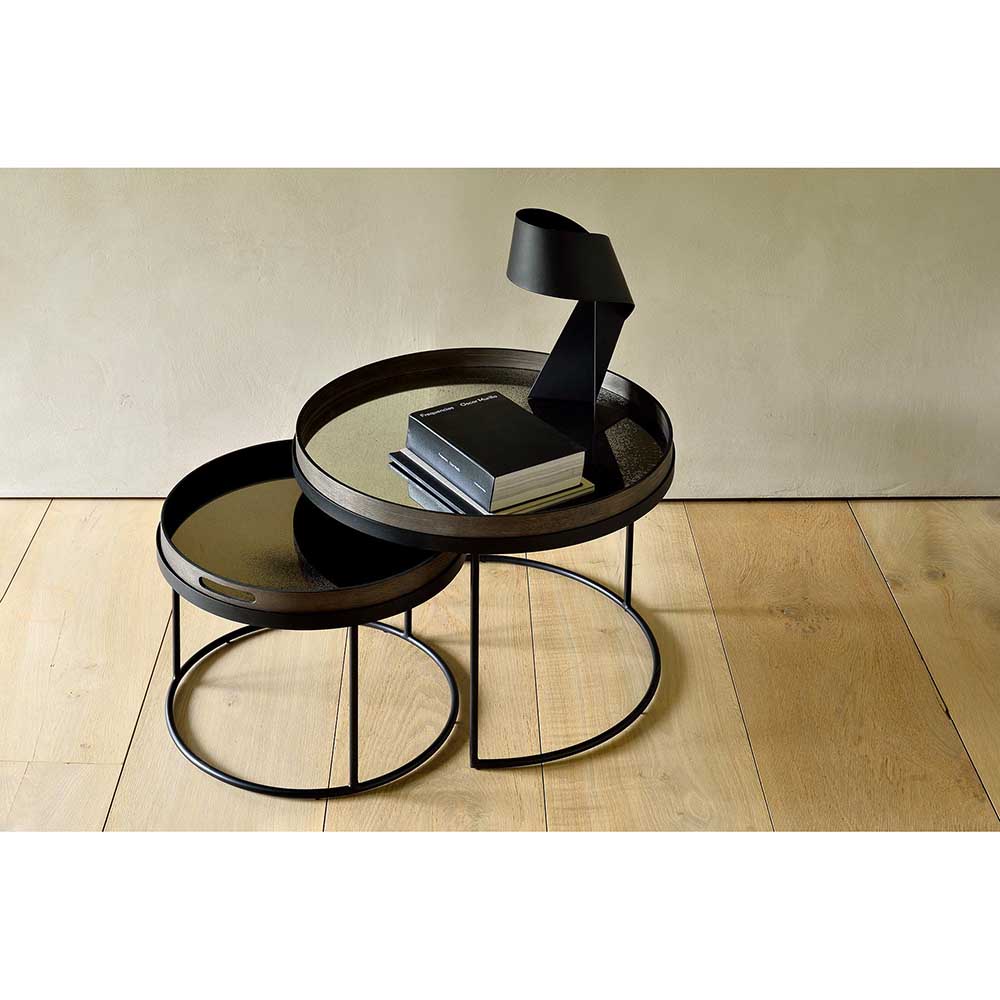 Tray Coffee Table Set - Round, Large and Extra Large