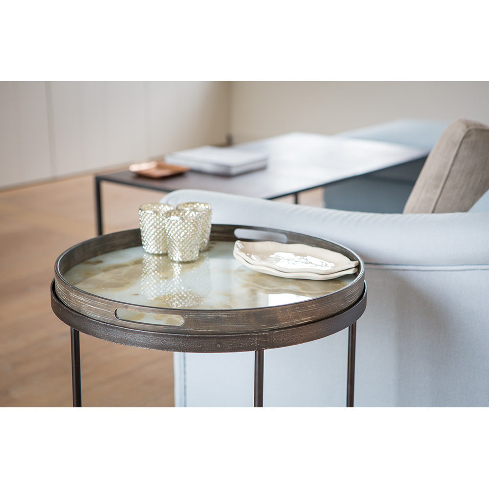 Tray Table High - Mist Gold Organic