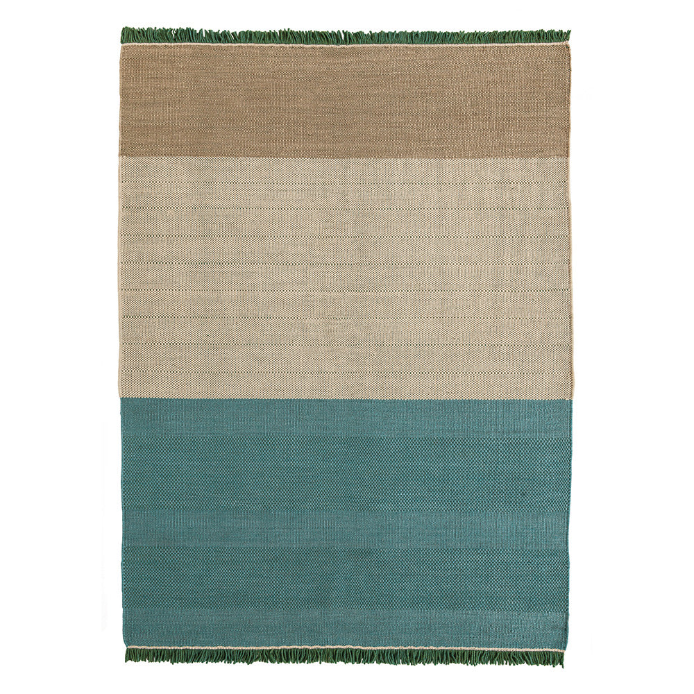 Tres Stripes Rug - Green