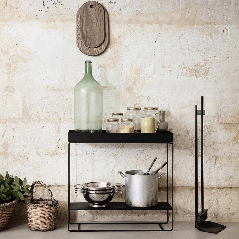 Two-Tier Plant Box - Light Gray