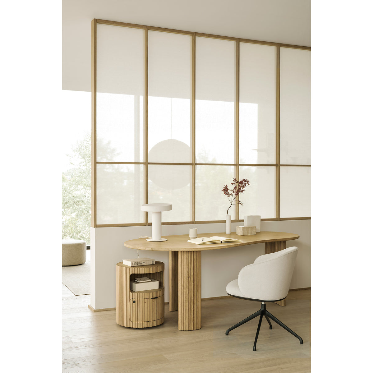 Unda Office Chair - Salt
