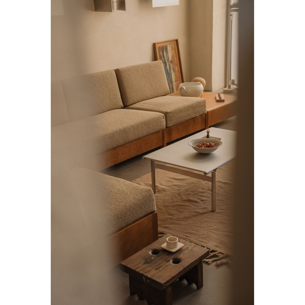 Union Coffee Table - Aluminum