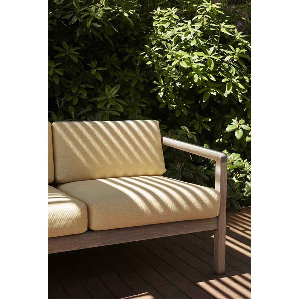 Virkelyst Outdoor 3 Seater Sofa - Ash