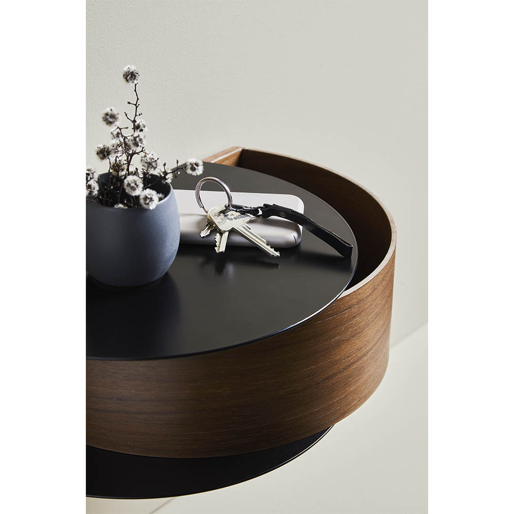 Wallie Wall Drawer - Walnut