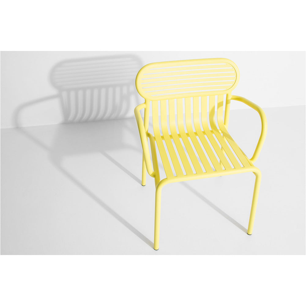 Week-End Bridge Armchair Set Of 2 - Yellow