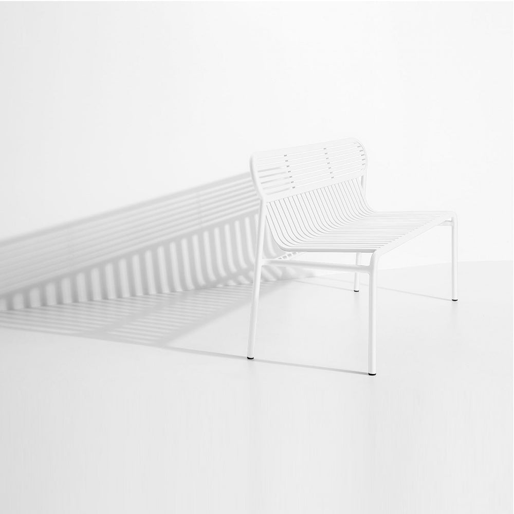 Week-End Garden Bench - White