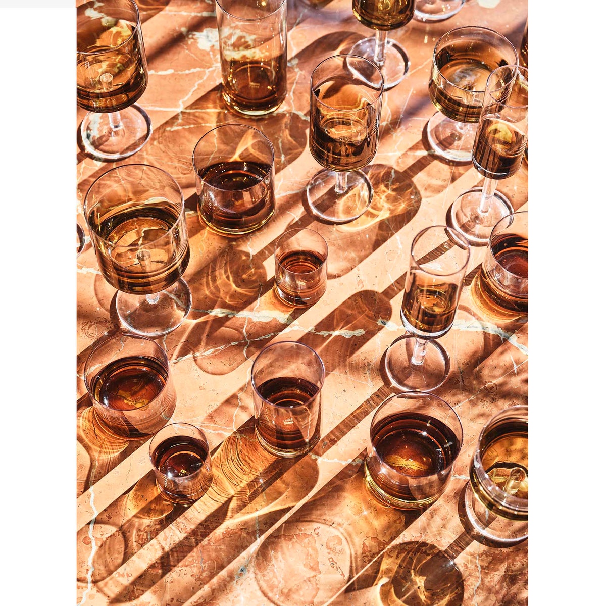 Zuma Amber Whisky Glass Set of 4