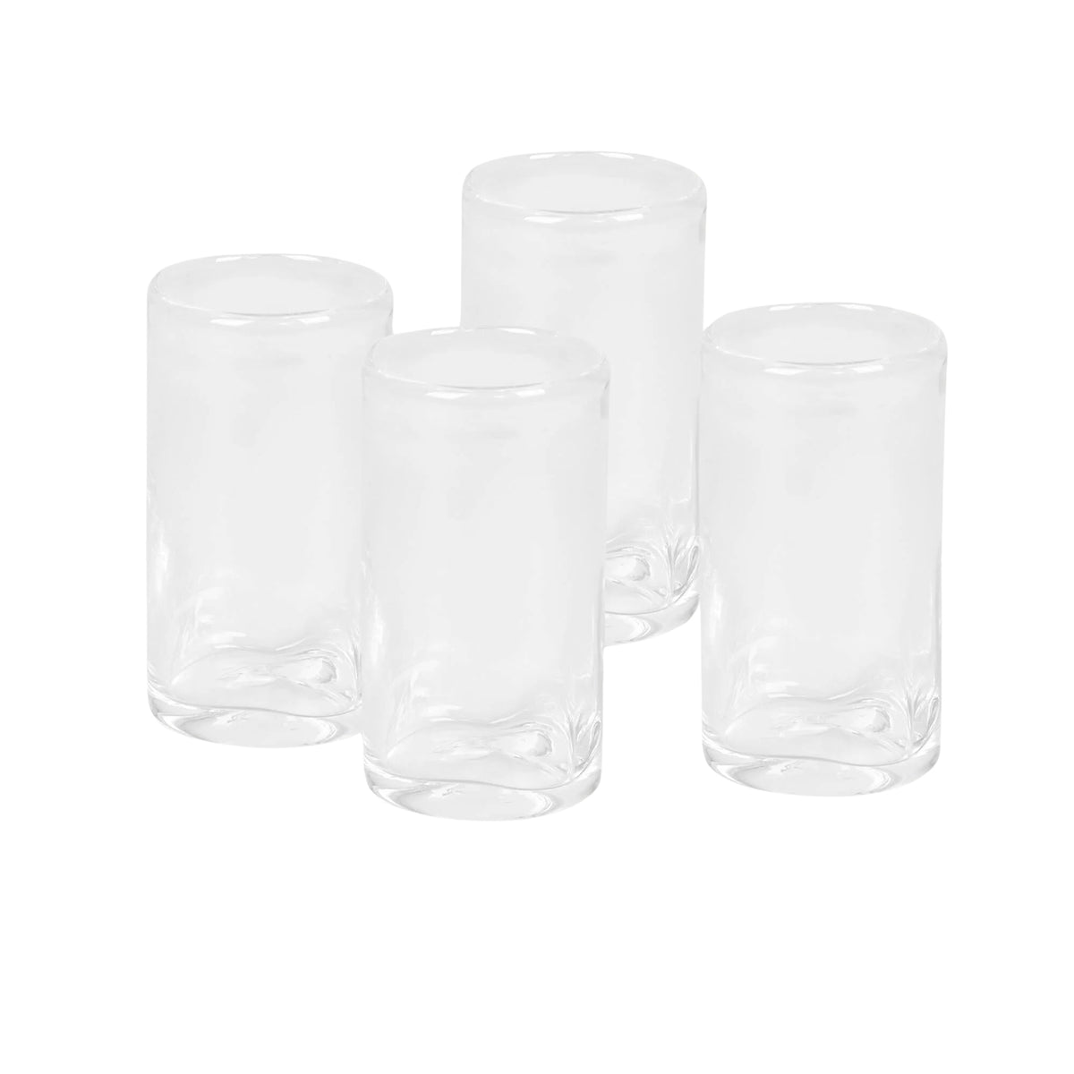 0405 Glass Set of Four - Clear, Medium