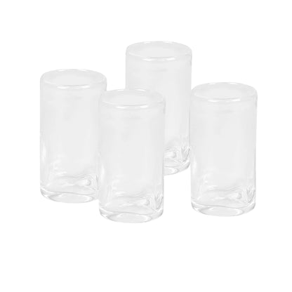 0405 Glass Set of Four - Clear, Medium