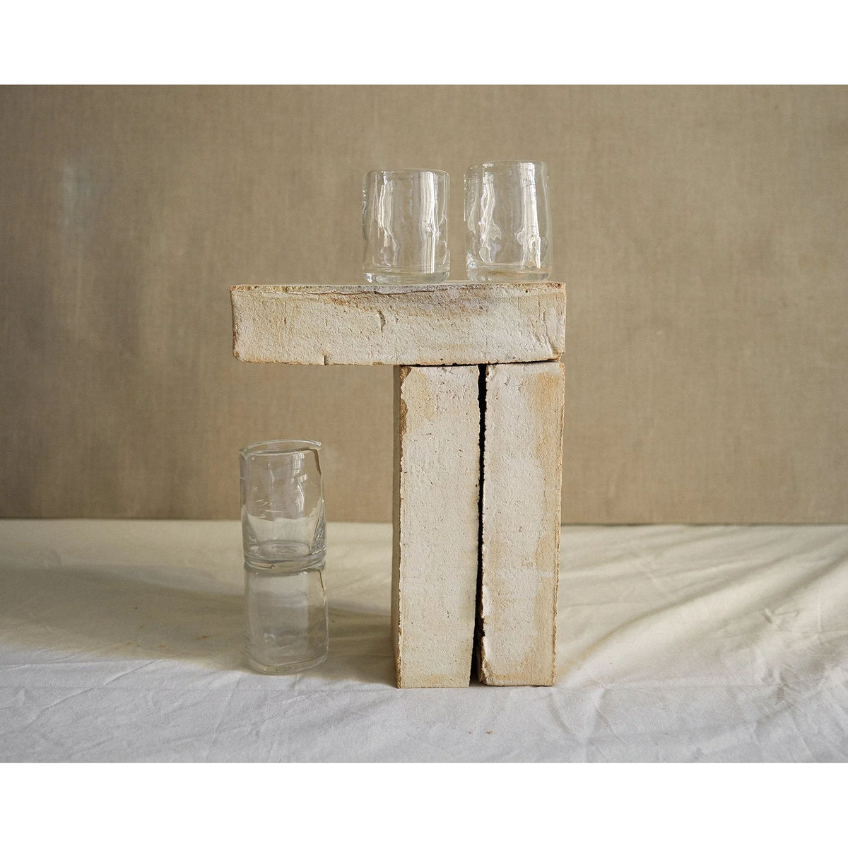 0405 Glass Set of Four - Clear, Small